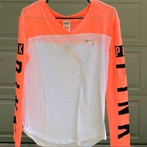 NWT VS Pink long sleeve tee